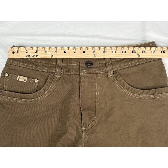 Kuhl Rebel Pants Men’s 31x30 Dark Khaki Klassik Stretch Outdoor - Picture 10 of 13